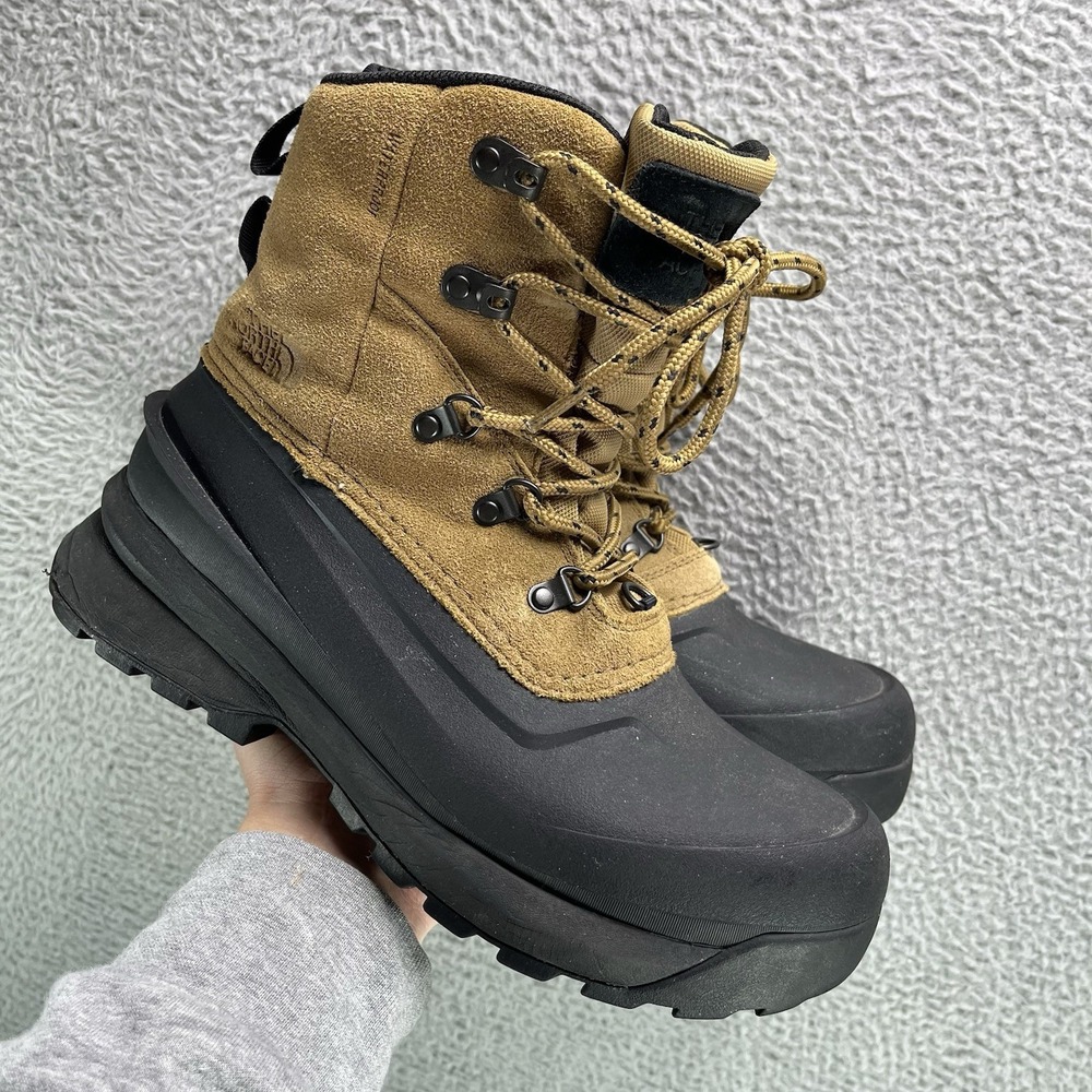 The North Face Heatseeker Winter Boots Mens 9.5 Tan Insulated Outdoors Snow - Picture 2 of 11